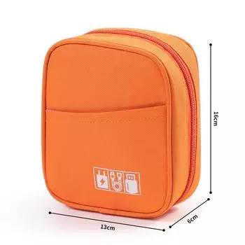 Сумка для хранения наушников, кабеля для передачи данных, зарядного устройства, дорожной сумки, портативной небольшой электроники, SD-карты, внешнего аккумулятора, сумки для хранения мыши, органайзера для кабелей as the picture