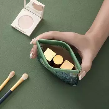 Сумка для хранения наушников, USB-кабель для передачи данных, органайзер, самозакрывающаяся косметичка 12*11.5cm