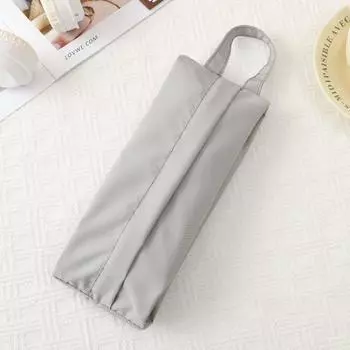 Сумка для хранения носков и нижнего белья, вместительная, портативная, дорожная, сортировочная, маленькая, складная, для мытья рук, косметичка серый