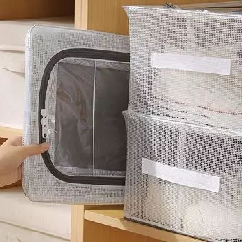 Сумка для хранения обуви из ПВХ, пыленепроницаемая, водонепроницаемая, прозрачная, под кроватью, вместительная стойка для хранения обуви