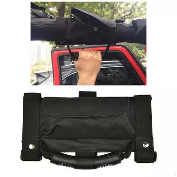 Сумка для хранения очков с ручкой-рулоном для Jeep Wrangler Lightweight