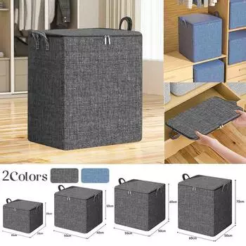 Сумка для хранения одеял большой емкости, складной контейнер для хранения одеял, катионная сумка для хранения одежды, аккуратный шкаф для спальни