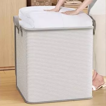 Сумка для хранения одежды с ручками, многоцелевая сумка для отделки пальто, для упаковки одежды 150 белый