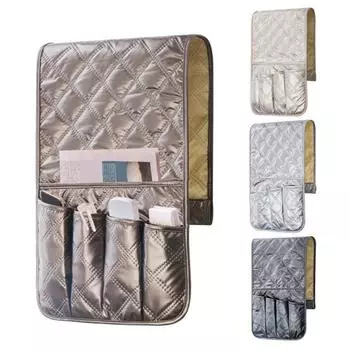 Сумка для хранения, органайзер для подлокотника дивана с несколькими карманами, износостойкое нескользящее кресло Caddy Couch кофейный