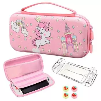 Сумка для хранения переключателя OLED Host Портативный жесткий комплект для защиты водонепроницаемый