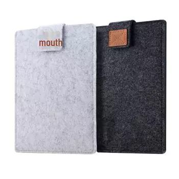 Сумка для хранения планшета Huawei M6, Kindle, iPad Mini 10 из фетра 7 inches светло-серый