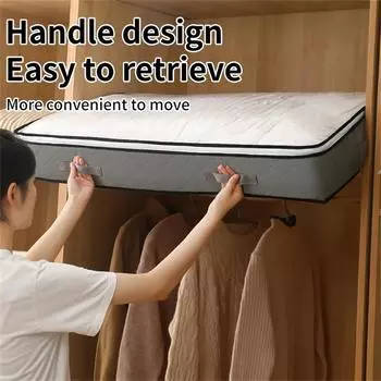 Сумка для хранения под кроватью, складная сумка для хранения одеяла, большая вместимость, пылезащитные сумки для игрушек, влаго-пыленепроницаемый органайзер