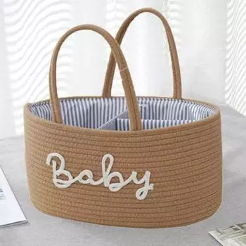 Сумка для хранения подгузников с отсеком Многофункциональная коробка для детских подгузников Сумка для мамы и ребенка