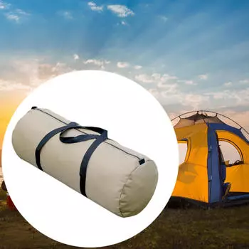 Сумка для хранения походного снаряжения, держатель для дорожных сумок, органайзер с удлиненной ручкой для переноски багажа 19cmx72cm