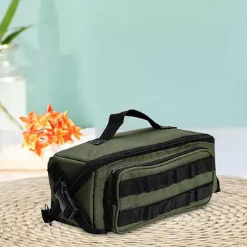 Сумка для хранения походного снаряжения, практичная сумка для активного отдыха зелёный