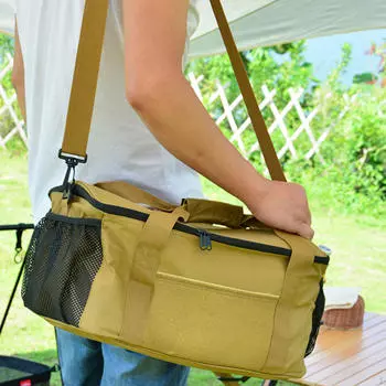 Сумка для хранения походных принадлежностей для пикника, водонепроницаемая походная посуда, органайзер для
