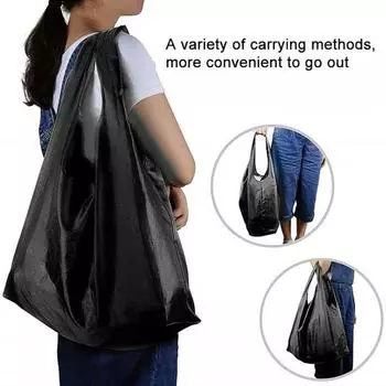 Сумка для хранения, полезная большая вместительная гибкая сумка для покупок, портативная сумка для покупок, овощей, фруктов, продуктовая сумка для ежедневного использования серый