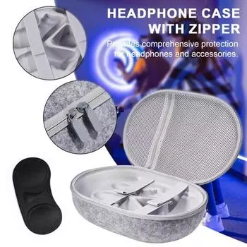 Сумка для хранения Противоударная сумка для хранения умных очков VR Устойчивая к царапинам защитная крышка для объектива Meta Quest 3