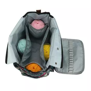 Сумка для хранения пряжи и шерсти для вязания крючком, сумка для хранения игл, органайзер для плетения, сумка для вязания, аксессуары для рукоделия