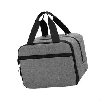 Сумка для хранения пряжи, органайзер для вязания крючком, большая, с отделением для путешествий