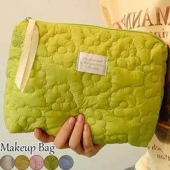 Сумка для хранения ярких цветов с цветочным узором, портативная косметическая упаковка, органайзер для дисплея, дорожная сумка для мытья посуды, большая вмести...