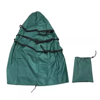Сумка для хранения рождественской елки, многофункциональная, ветрозащитная, непромокаемая, солнцезащитная, 420D, ткань, наружная, вертикальная, Artifi 34x75inches