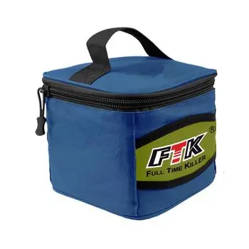 Сумка для хранения рыболовных катушек, чехол для переноски, сумка для переноски катушек и приманок из ткани Оксфорд для спиннинговых рыболовных катушек серий 500-10000 1pc синий