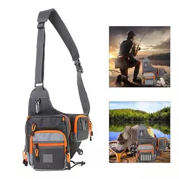 Сумка для хранения рыболовных снастей, сумка для нахлыста, нагрудная сумка, сумки через плечо для рыбалки на открытом воздухе, походов, охоты