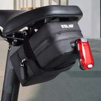 Сумка для хранения седла под сиденьем велосипеда коричневый