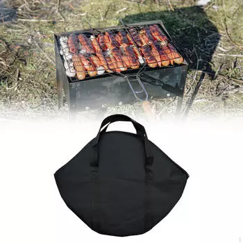 Сумка для хранения сковородок для кемпинга, портативная, простая в использовании, подставка для сковородок
