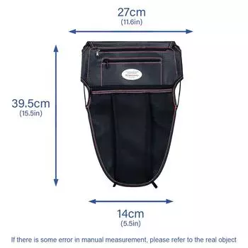 Сумка для хранения скутера под сиденьем, практичная искусственная кожа, органайзер для мотоцикла под сиденьем, модификация, аксессуары, инструмент S