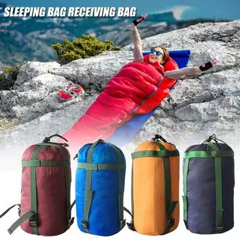 Сумка для хранения спального мешка Classic Delicate Camping Sleeping Bag Compression Stuff Sack Leisure Hammock Storage Packs