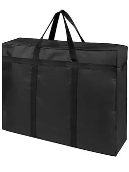Сумка для хранения стола, стула, кемпинга, уличной солнечной панели, сумка для хранения, большая вместимость, водонепроницаемая (Размер M) чёрный