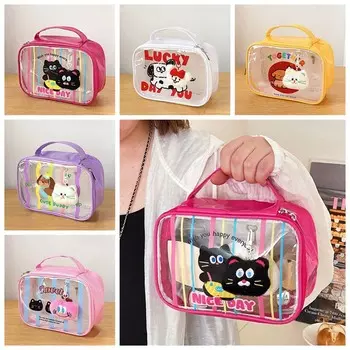 Сумка для хранения туалетных принадлежностей, вместительная, для путешествий, органайзер для косметики, женская белый