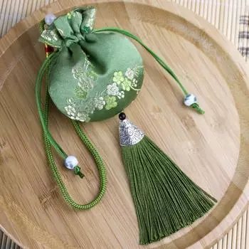 Сумка для хранения ювелирных изделий в стиле ретро, упаковка ювелирных изделий, подвеска-саше в китайском стиле