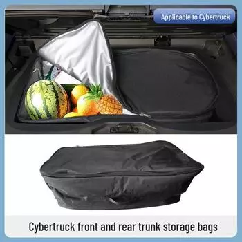 Сумка для хранения в переднем и заднем багажнике Tesla Cybertruck — аксессуар для модификации trunk cooler bag