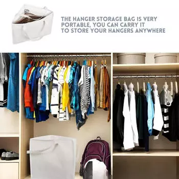 Сумка для хранения вешалки, чехол, портативное складное решение с ручкой