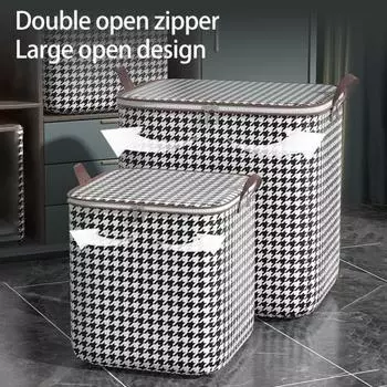 Сумка для хранения Yousheng, большая вместительная пылезащитная влагостойкая молния, водонепроницаемая износостойкая одежда, одеяло, сумка для хранения, хозяйственные принадлежности B