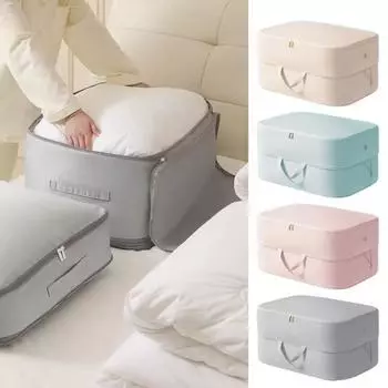 Сумка для хранения Yousheng, ультракомпактный органайзер для самостоятельного сжатия, водонепроницаемая сумка для хранения одеял большой емкости S серый