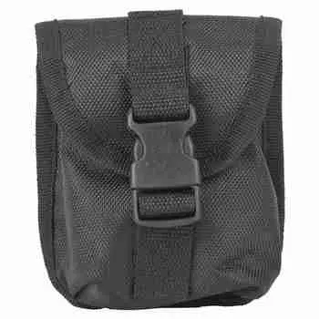 Сумка для хранения запасного груза из ткани Оксфорд для дайвинга с карманом и быстросъемной застежкой, черная