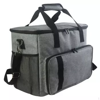 Сумка для игровой консоли, дорожный протектор для хранения, портативный, большой емкости, серый чехол для переноски видеоигр