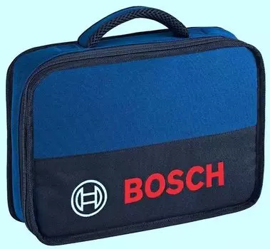 Сумка для инструментов BOSCH Soft Case Blue 1600A003BG Сумка для хранения аксессуаров Сумка для хранения ударного гайковерта [Товар]