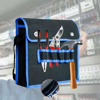 Сумка для инструментов из холста с регулируемым ремнем для садоводов и строителей small