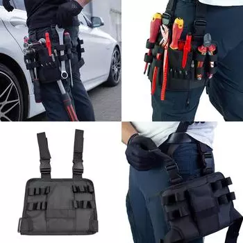 Сумка для инструментов на поясе/рабочий фартук для плотников и строителей, нейлоновая ткань, регулируемый ремень для электрика