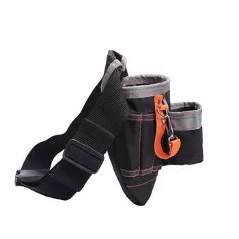 Сумка для инструментов с поясным зажимом Многофункциональная поясная сумка для ремонтных инструментов с зажимом Сумка-органайзер для электроинструментов электрика