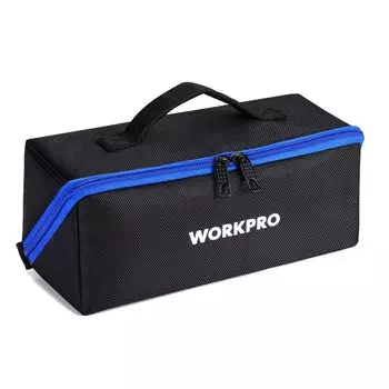 Сумка для инструментов WORKPRO Pacat Bag Чехол Hippo Тканевый чехол для инструментов Чехол для инструментов Хранение инструментов Сумка для инструментов Сумка для инструментов Длина 265 x Ширина 110 x Высота 115 мм Большое хранилище