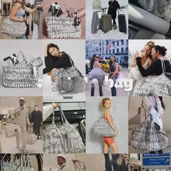 Сумка для йоги из экологически чистого холста унисекс: Большая вместимость, можно носить на плече и в руке 50x30 cm