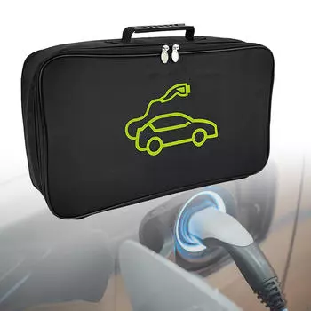 Сумка для кабеля для зарядки электромобиля, 17,7x4,7x10 дюймов, аксессуары из ткани Оксфорд, многоцелевой, гладкий Style A