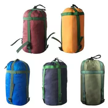 Сумка для кемпинга на шнурке, легкая сумка для отделки одежды, большая вместимость, мешок для уличных вещей, портативный для кемпинга, пешего туризма CHINA