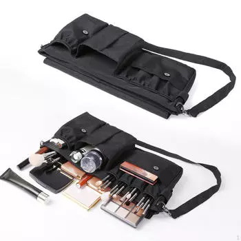 Сумка для кистей для макияжа, сумка художника, портативная, для женщин, много карманов, профессиональная с