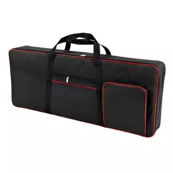 Сумка для клавиатуры ZERONOWA на 61 клавишу, чехол для переноски электронного пианино (черный) чёрный