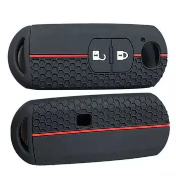 Сумка для ключей от автомобиля Высококачественный силикон Прочный Практичный