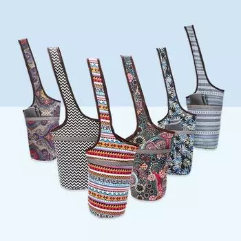 Сумка для коврика для йоги большой емкости, холст, защита от царапин 3