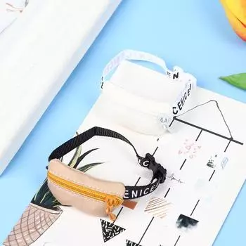 Сумка для кукол 1/6, 1/8, 1/12, игрушки для кукол, рюкзак для ручной работы, поясная сумка, аксессуары серый