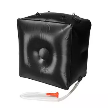 Сумка для купания на открытом воздухе Портативная сумка для душа с солнечным подогревом Путешествия Пешие прогулки Восхождение Чистка домашних животных